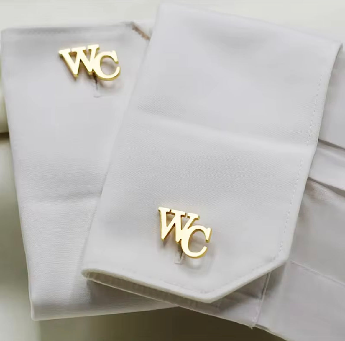 Two Inital Cufflinks