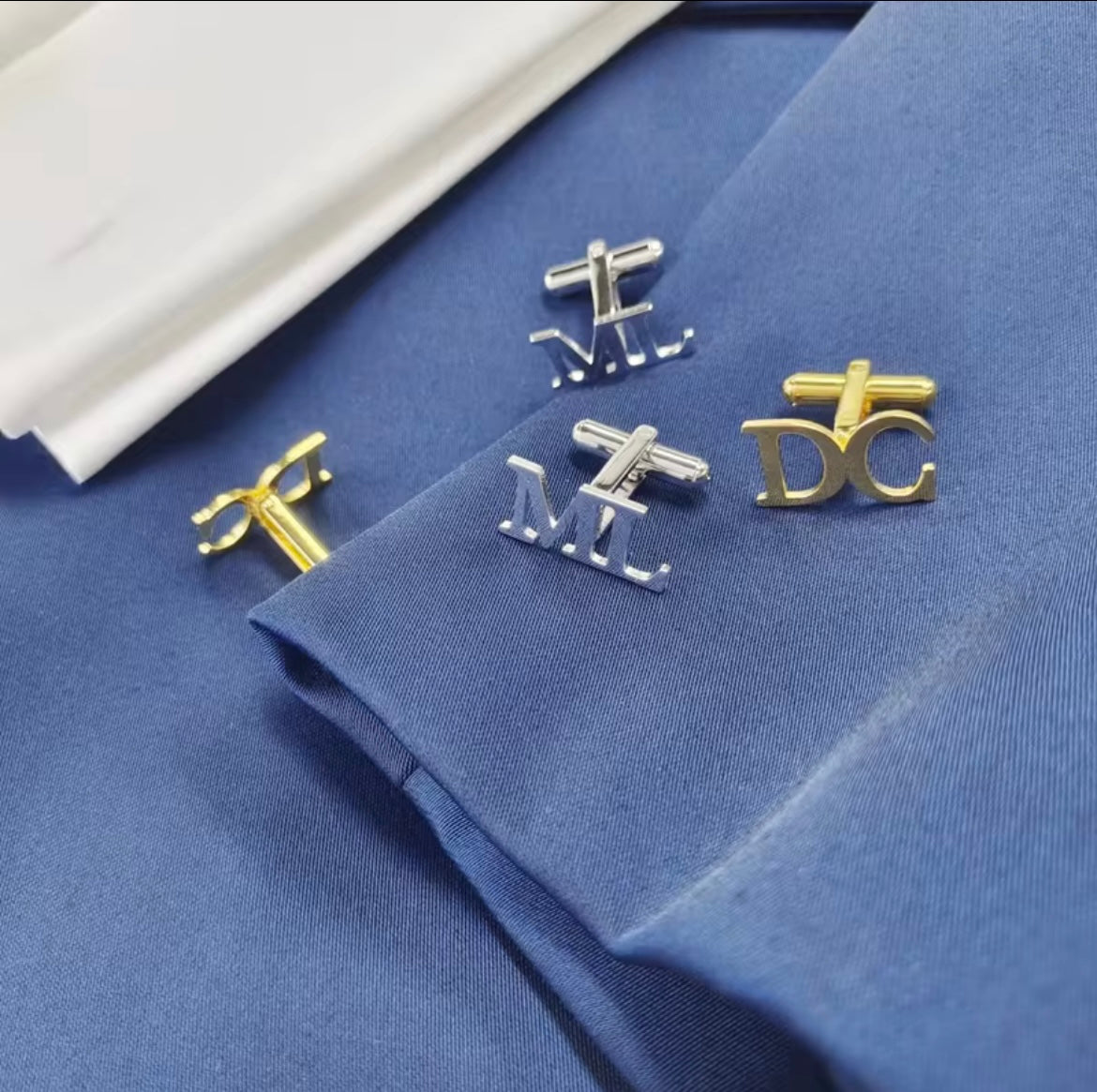 Two Inital Cufflinks