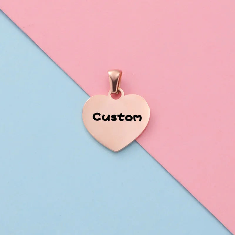 Engraved Heart Necklace