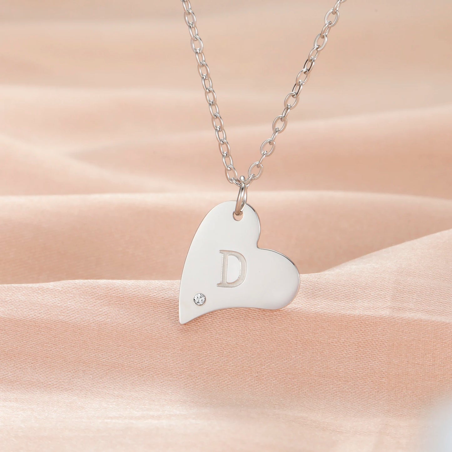 Love Heart Pendant A-Z