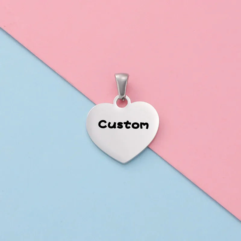 Engraved Heart Necklace