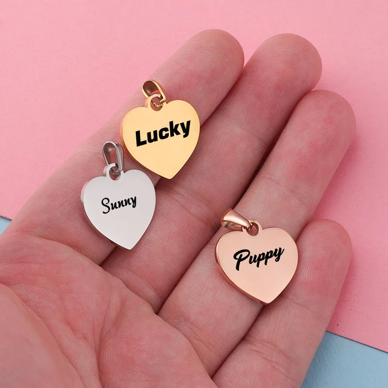 Engraved Heart Necklace