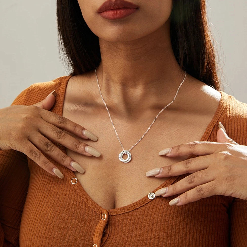 Interlocking Ring Pendant