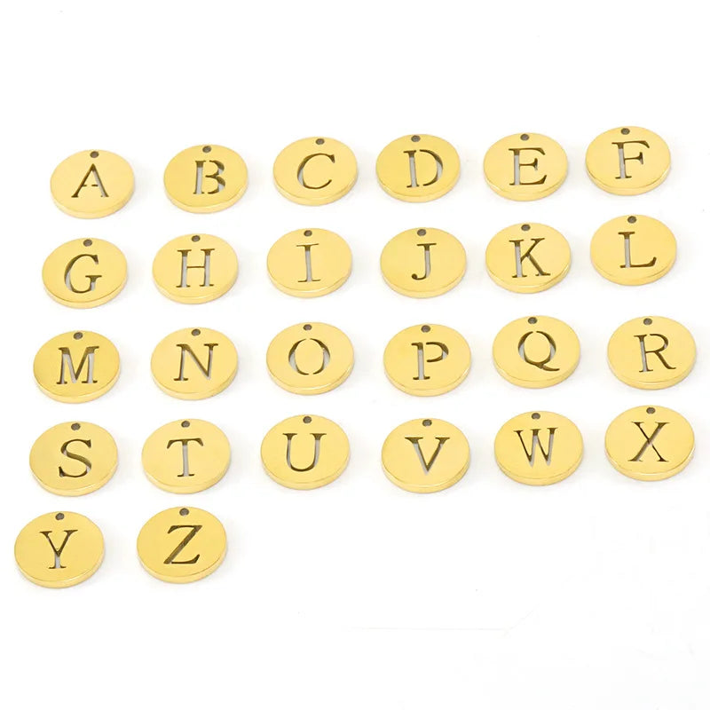 Initial Charms Pendant Necklace (A To Z)