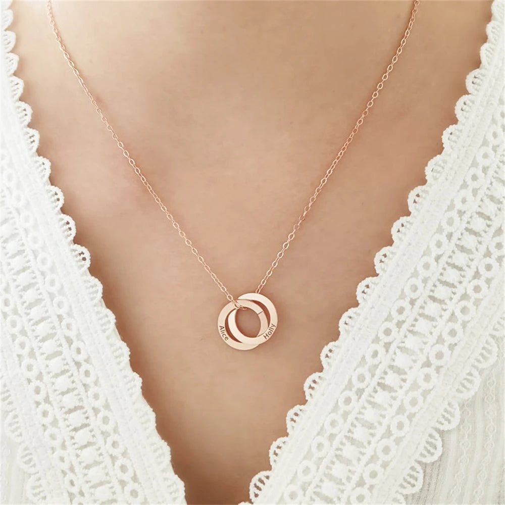 Interlocking Ring Pendant